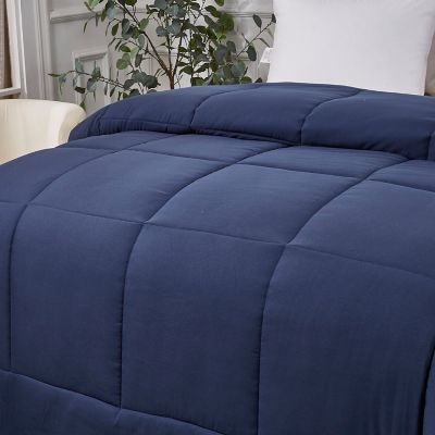 Image showing  All-Season Microfiber Color Reversible Down Alternative Comforter