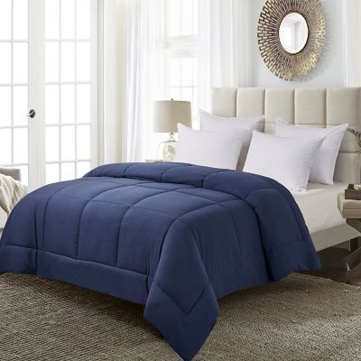 Image showing  All-Season Microfiber Color Reversible Down Alternative Comforter