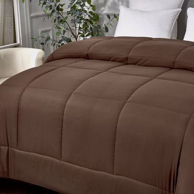 Image showing 2 th Blue Ridge Home Fashions All-Season Microfiber Color Reversible Down Alternative Comforter