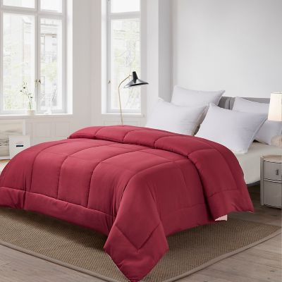 Image showing 3 th Blue Ridge Home Fashions All-Season Microfiber Color Reversible Down Alternative Comforter