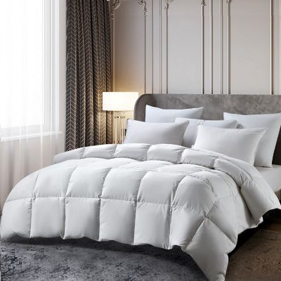 Image showing  All-Season Cotton Down and Feather Comforter