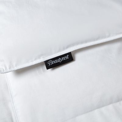 Image showing 2 th Beautyrest All-Season Sateen Cotton European Down Comforter