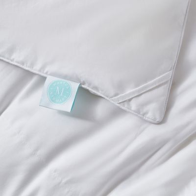 Image showing  Tencel/Cotton Blend Hungarian Goose Down Comforter, All Seasons