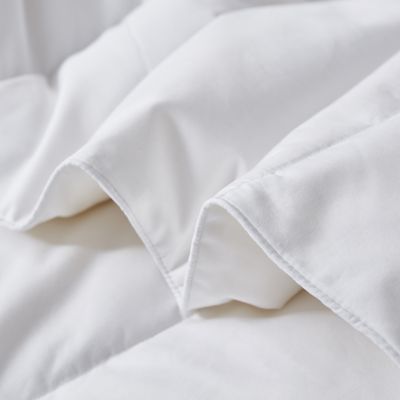 Image showing  Tencel/Cotton Blend Goose Down Fiber Comforter, All Seasons