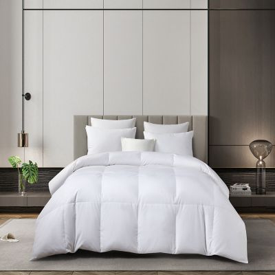 Martha Stewart Sateen Cotton RDS Down Comforter, Light Warmth