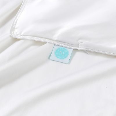 Image showing  Silk Comforter, Light Warmth, 300 Thread Count