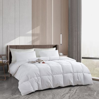 Image showing  Serta All-Season Tencel and Cotton Blend Feather and Down Comforter