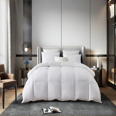 Blue Ridge Home Fashions Serta All-Season Tencel and Cotton Blend European Down Comforter