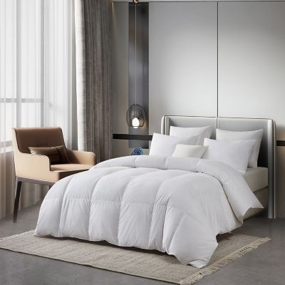 Image showing  Serta All-Season Tencel and Cotton Blend European Down Comforter