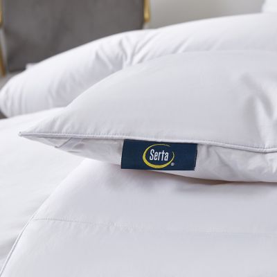 Image showing  All-Season Sateen Cotton European Goose Down Comforter