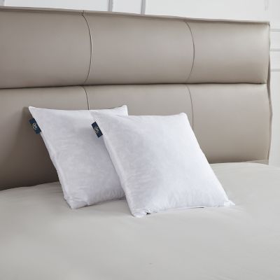 Image showing  Serta Cotton Decorative Feather Pillow Inserts, Medium Firm, 233 Thread Count, 2 pc.