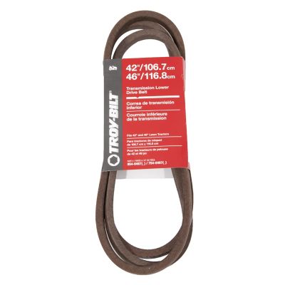 Troy bilt cheap pony belt size