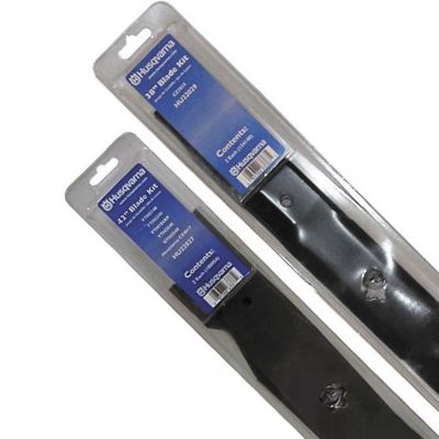 Husqvarna 42 in. Deck High-Lift Lawn Mower Blade Set for Husqvarna Mowers, 2-Pack, 586230101