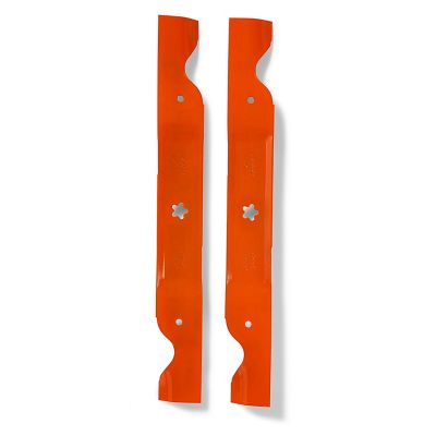 Image showing  46 in. High-Lift Lawn Mower Blades for Riding Mowers, 2-Pack