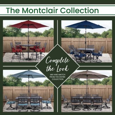 Image showing  Montclair 11 ft. Market Outdoor Umbrella in Navy Blue, MCLRUMB11-NVY