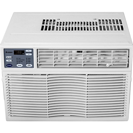 Gree 18,000 BTU 230-Volt Window Air Conditioner with Electronic Controls and Remote