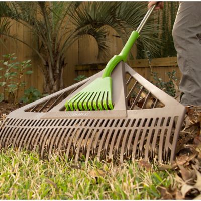 Image showing  26 in. Poly Collector Series Leaf Rake with Detachable Hand Rake