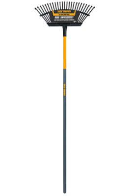 True Temper 18 in. SuperFlex Steel Tine Lawn Rake