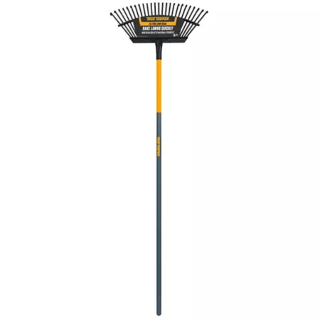 True Temper 18 in SuperFlex Steel Tooth Lawn Rake Rakes & Forks