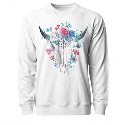 Goodie Two Sleeves Women's Steer Cascade Crew Fleece Sweater