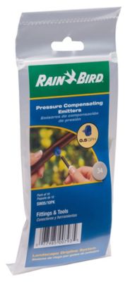 Image showing  Drip Irrigation Spot Watering Drippers/Emitters, 0.5 GPH, 10 pc.