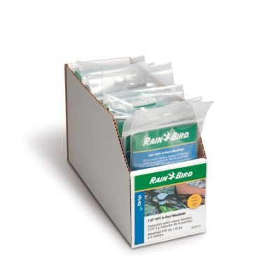 Image showing  Drip Irrigation 6-Port Manifold with Unregulated Free Flow