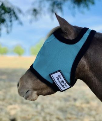 Star Point Horsemanship Miniature Horse/Pony UV Fly Mask without Ears