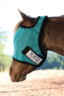 Image showing  Miniature Horse/Pony UV Fly Mask without Ears