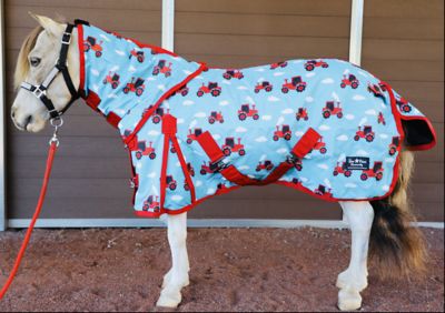 Image showing  Tractor No-Fill Hooded Horse Sheet