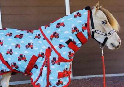 Image showing  Tractor No-Fill Hooded Horse Sheet