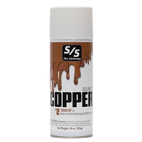 Sullivan Supply Touch-Up Cattle Paint, Copper