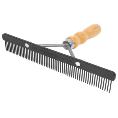 Sullivan Supply Stimulator Livestock Comb with Wood Handle