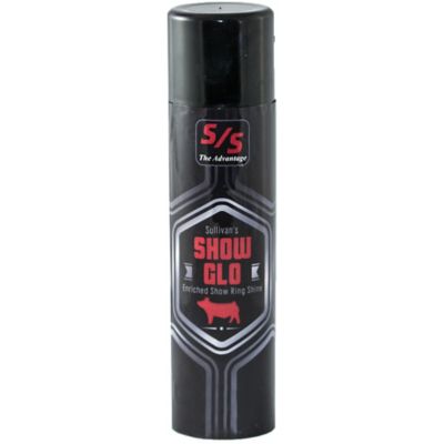 Sullivan Supply Sho Glo Shine Spray for Pigs, Black