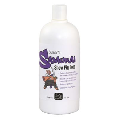 Sullivan Supply Samurai Show Pig Soap, 1 qt.