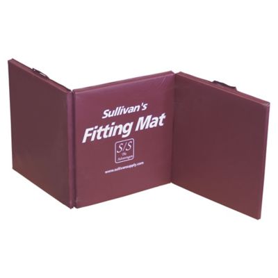 Sullivan Supply Maroon Folding Fitting Mat, 30 in. x 28 in.