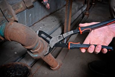 Image showing  10 in. Z2 Auto-Bite Tongue and Groove Dual Material Pliers