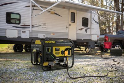 Image showing  4,375/3,500-Watt Dual-Fuel Portable Generator