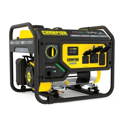 Image showing 9 th Champion Power Equipment 4,375/3,500-Watt Dual-Fuel Portable Generator