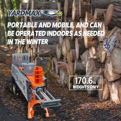 Image showing 8 th YARDMAX 9-Ton Electric Horizontal Log Splitter
