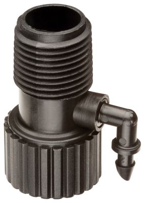 Rain Bird Barbed End Riser Adapter, 1/2 in. FPT x 1/2 in. MPT x 1/4 in.