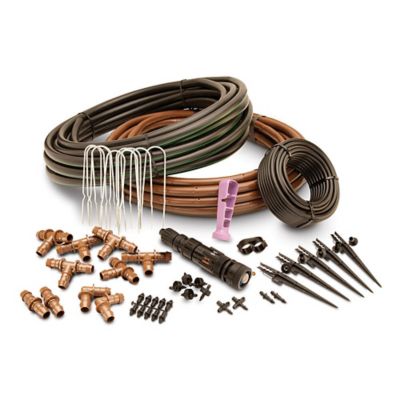 Image showing  Landscape and Garden Drip Irrigation Watering Kit
