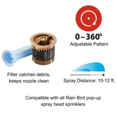 Image showing  10 ft. - 12 ft. High-Efficiency Adjustable Nozzle