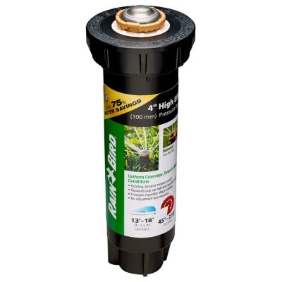 Image showing  4 in. High Efficiency Pressure Regulating Rotary Sprinkler - 13-18 ft. - 45-270 deg.