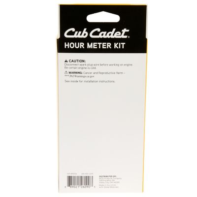 Image showing 7 th Cub Cadet Hour Meter Kit for Ultima ZT-1 Zero-Turn Mowers