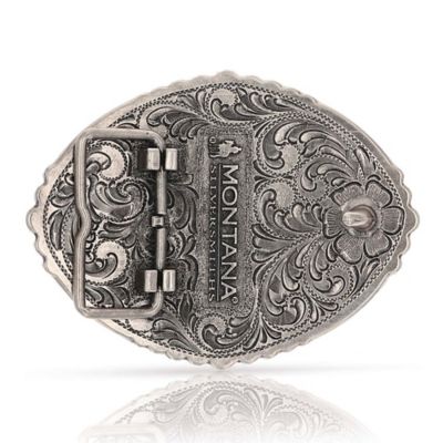 Image showing  Unisex Adult Pain is Temporary Bull Riding Attitude Belt Buckle