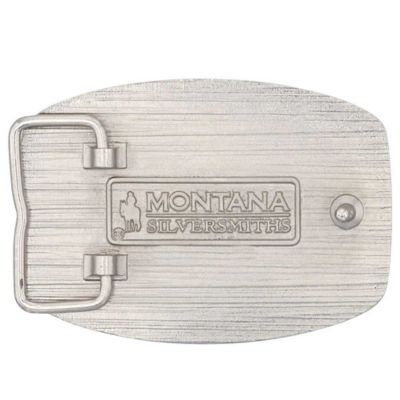 Image showing  Unisex Adult Radiating Center-of-It-All Arrow Belt Buckle