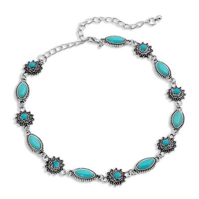 Montana Silversmiths Turquoise Choker Necklace Jewelry at Tractor ...