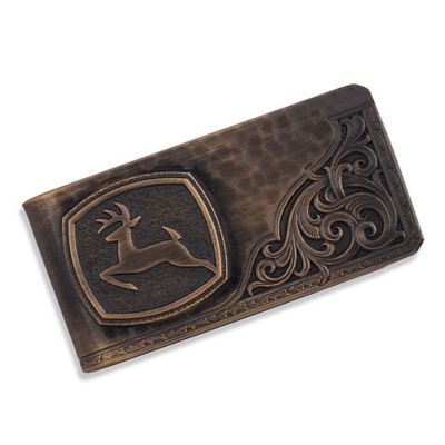 Montana Silversmiths John Deere Filigree Money Clip