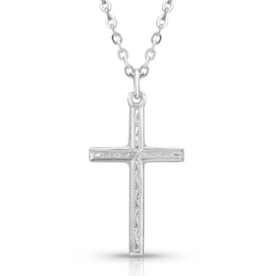 Montana Silversmiths Gratitude Cross Necklace, NC4342