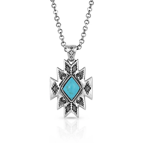 Montana Silversmiths Turquoise Star Pendant Necklace, NC5036